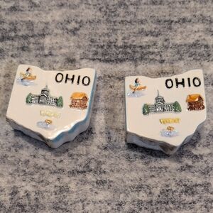 Ohio State Shaped Ceramic Magnets